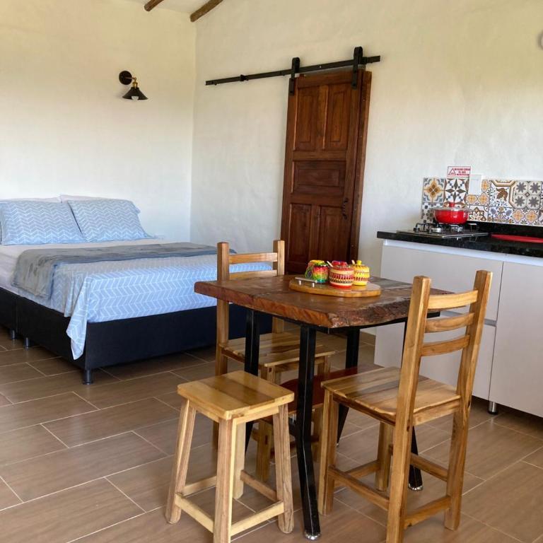 Sendero de la Laja Cabaña 1 - Casa con 1 dormitorio - 3