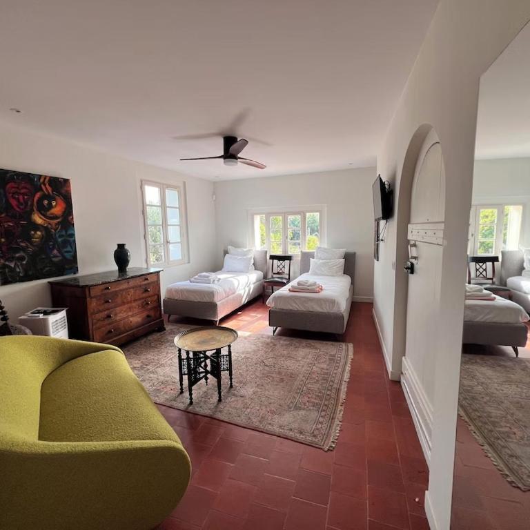 VILLA GALET-Saint Paul de Vence- Côte d'Azur-FRANCE - Chambre Familiale avec Salle de Bains Privative - 9