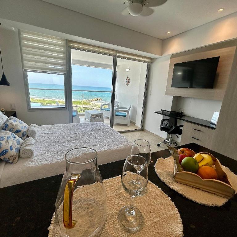 Suite con vista al mar Cartagena CB808 - Apartment - 7