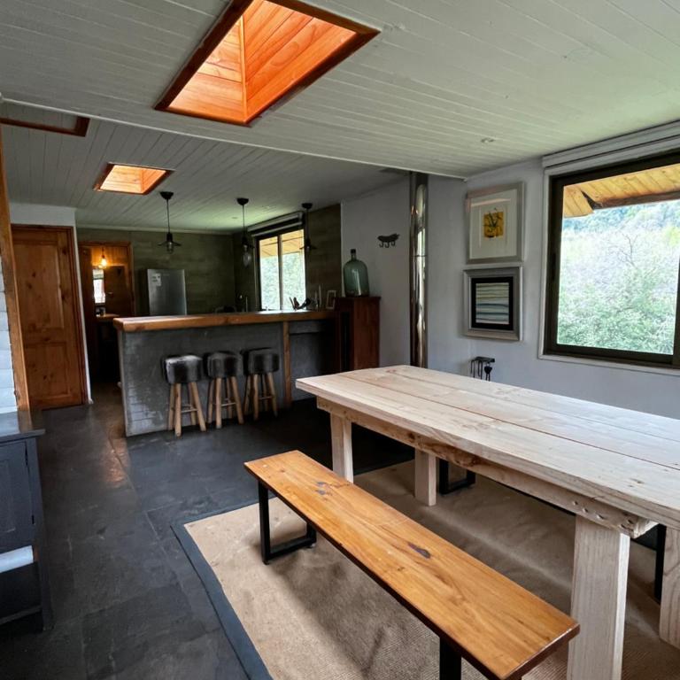 Cabañas Velo de la Novia - Parque Nacional Radal 7 tazas - Two-Bedroom House - 7