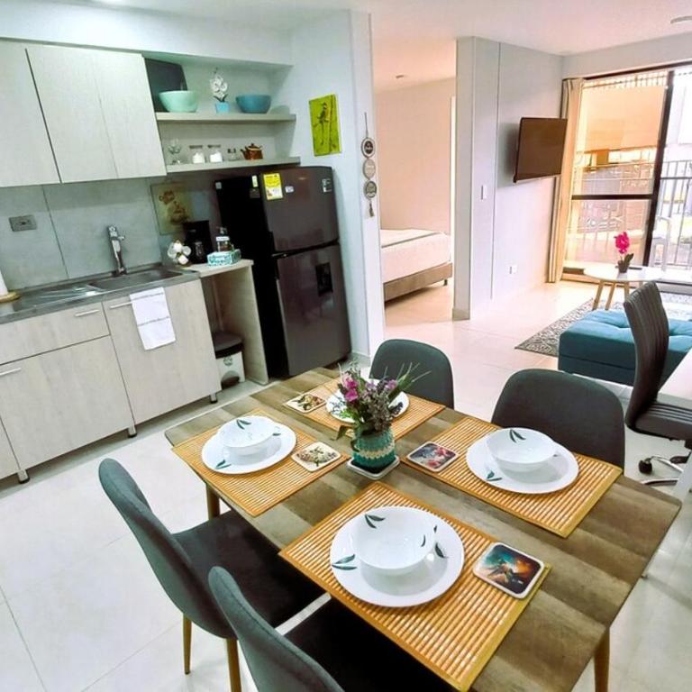 Apartamento Barranquero Loft Armenia Norte Av 19 - Apartamento de 1 dormitorio - 11
