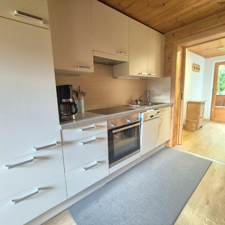 Wörglerhof's Hüttenapartments mit Kachelofen Farm Stay - Apartment mit 2 Schlafzimmern und Bergblick - 11