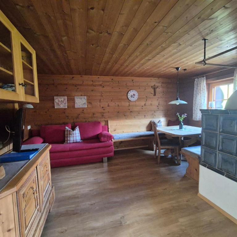 Wörglerhof's Hüttenapartments mit Kachelofen Farm Stay - Apartment mit 2 Schlafzimmern und Bergblick - 12