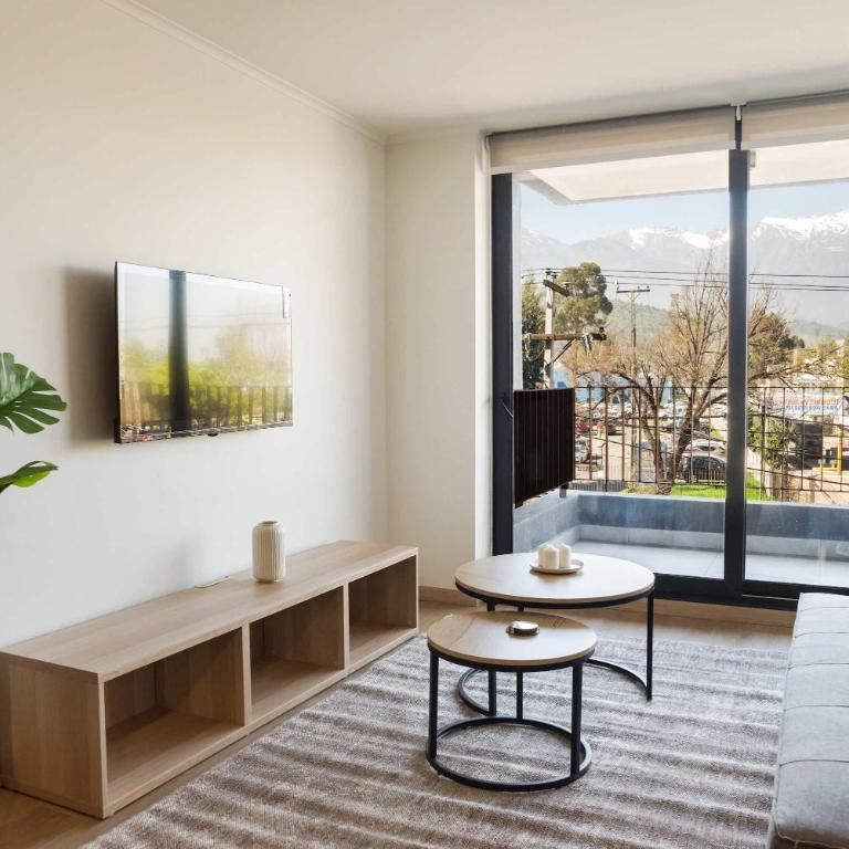 Full Stylish 2BR Oasis for 5 in Lively Las Condes - Apartment - 1