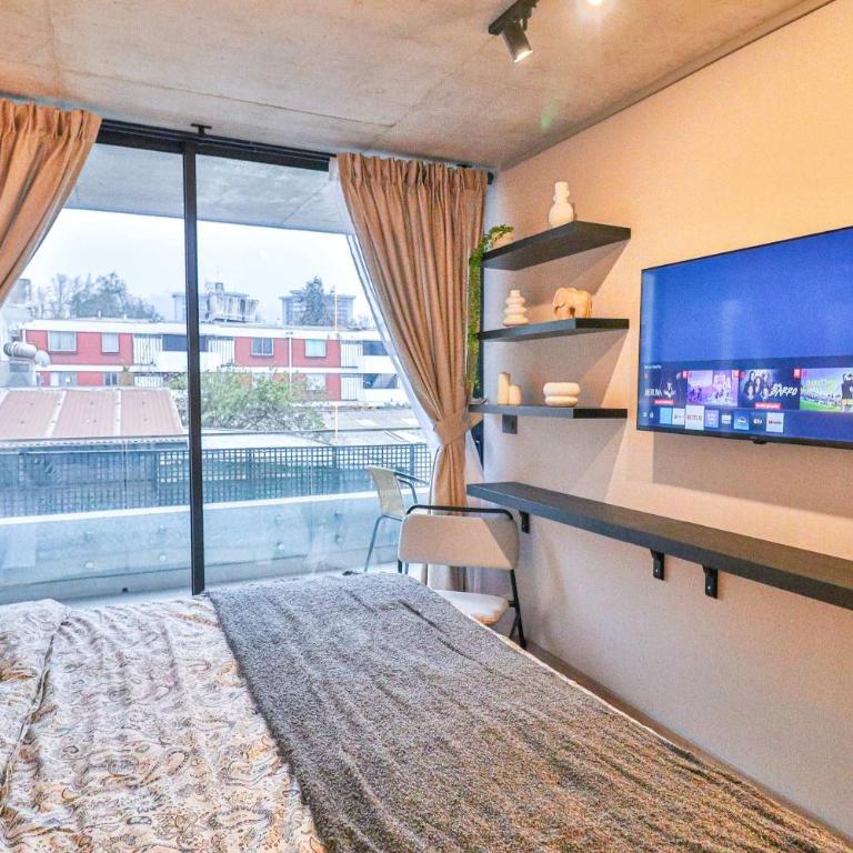 HOM I 1D1B Metro Santa Isabel Sector Providencia - Apartment - 8