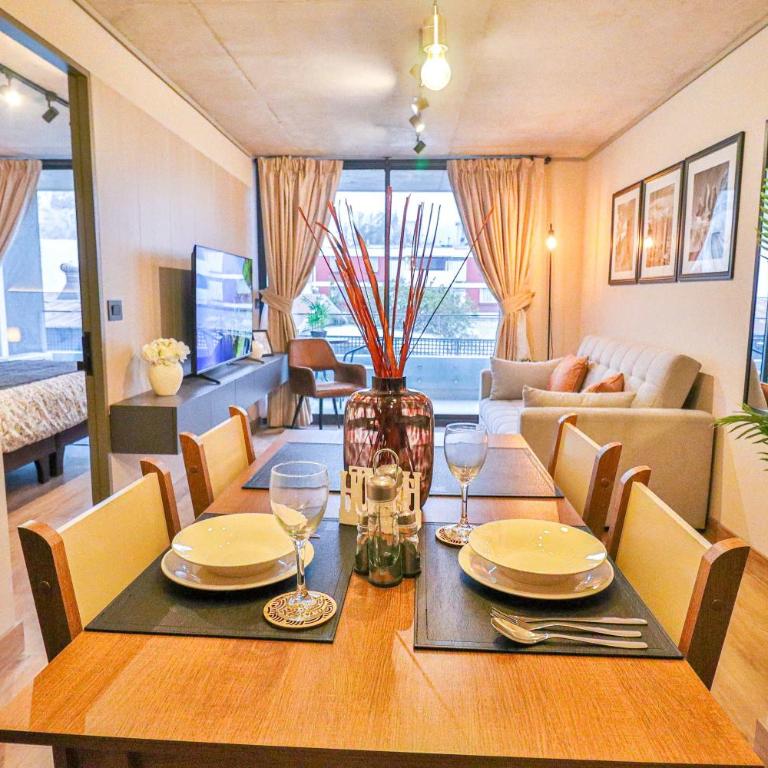 HOM I 1D1B Metro Santa Isabel Sector Providencia - Apartment - 30