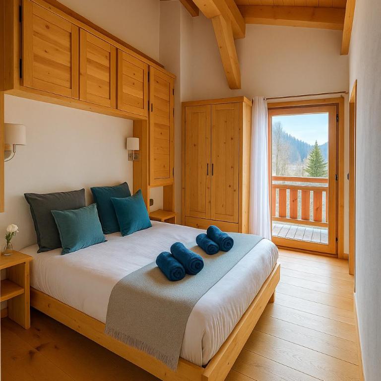 Superbe Chalet Mitoyen à Megève 7 pers Près des Pistes - Chalet 3 Chambres - 6