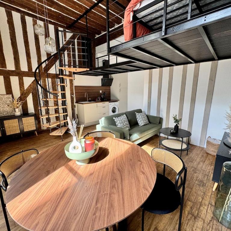 La Mezzanine Bourgogne - Apartment mit 2 Schlafzimmern - 14