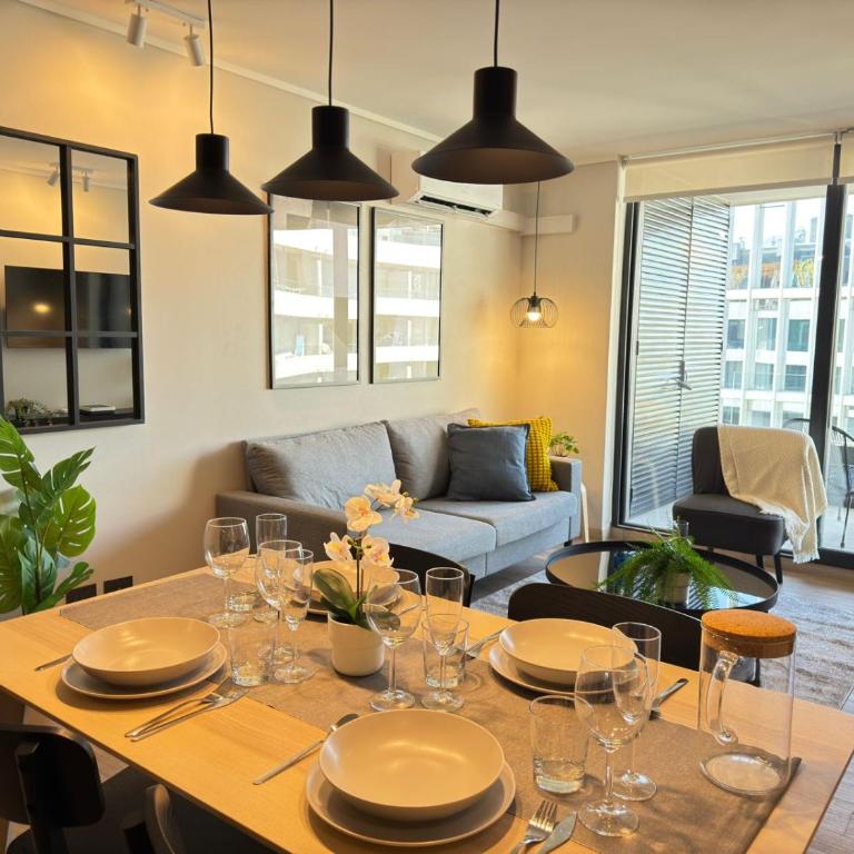 HOM I De LUJO 2D2B 4PAX cerca a Mall AltoLasCondes - Apartment - 1