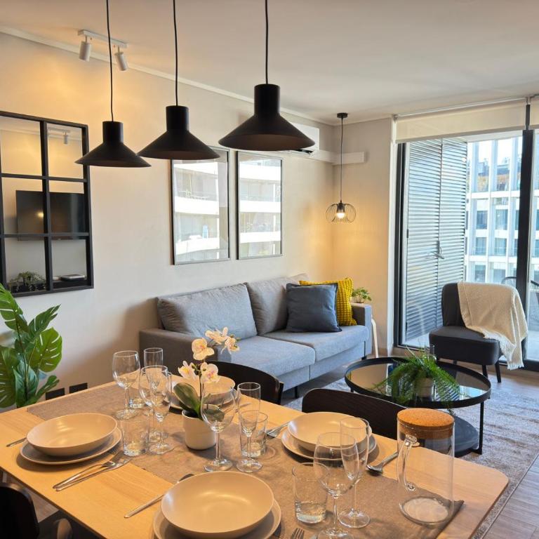 HOM I De LUJO 2D2B 4PAX cerca a Mall AltoLasCondes - Apartment - 19
