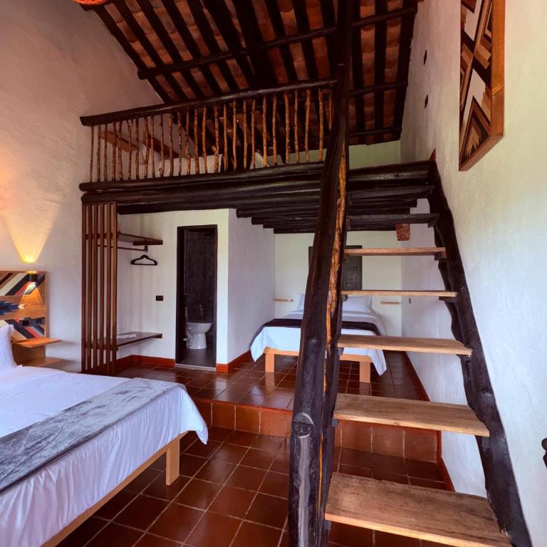 Hotel Hacienda Anacaona - San Agustín - Double Room with Two Double Beds - 15