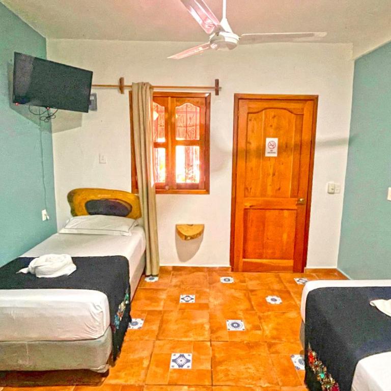 Mayas Blue Bacalar - Habitación Doble Pequeña - 6