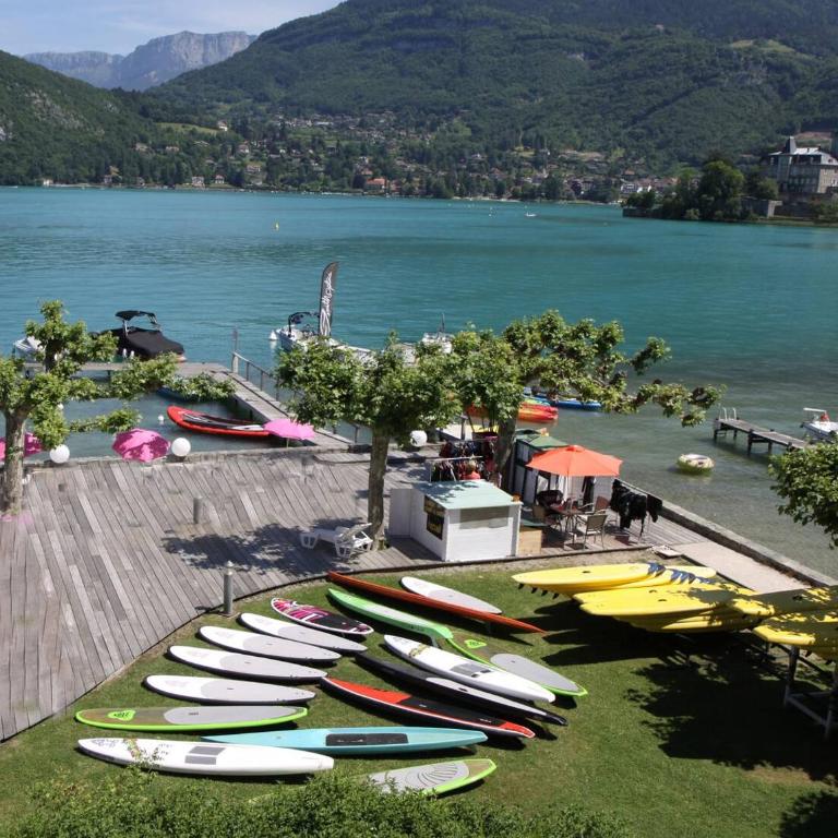 Studio Cosy avec Plage et Parking Privés au bord du Lac D'Annecy - Appartement 1 Chambre - 28