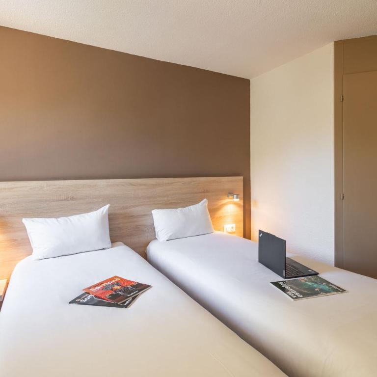 Hôtel des Trois Massifs, Grenoble Sud Claix - Chambre Lits Jumeaux - 1