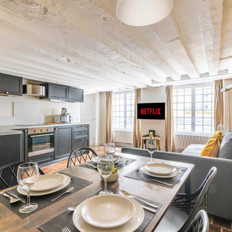 Appartement au coeur de Paris Île Saint-Louis Free Netflix - Apartment mit 1 Schlafzimmer - 5