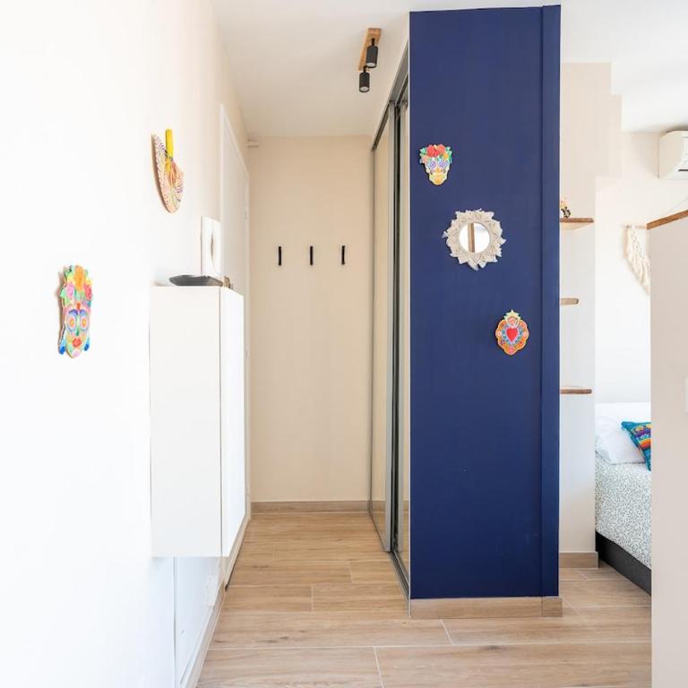 Art Mexicain - Terrasse - Calme - Mer à 1min a pied - Appartement 1 Chambre - 30