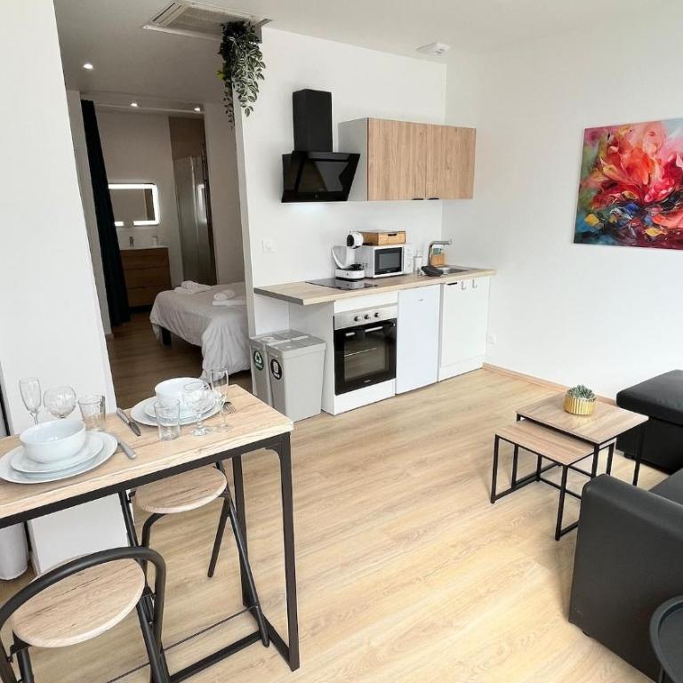 Le 63 Stras' - Proche Gare et Centre-Ville Metz - Appartamento con 1 Camera da Letto - 4