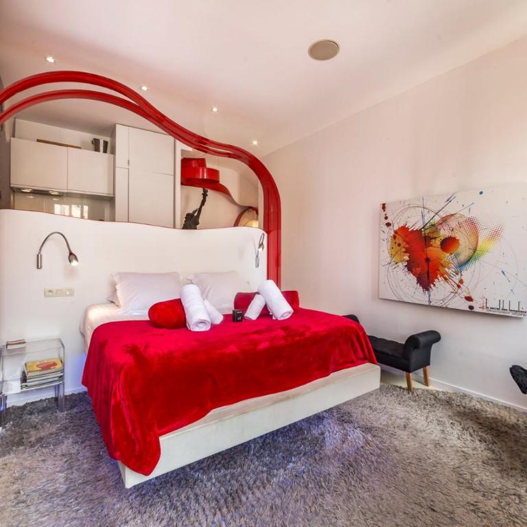 Suite Rouge • Expérience romantique & spa - Estudio - 1