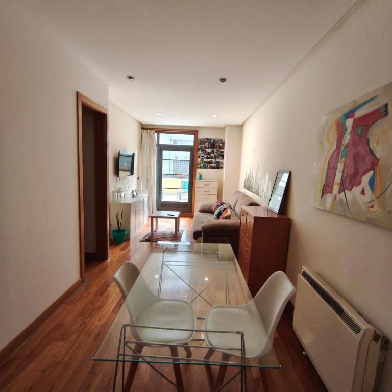 Pleno centro, Terraza, Principe, 5 min casco vello y estación AVE - Apartamento de 1 dormitorio - 15