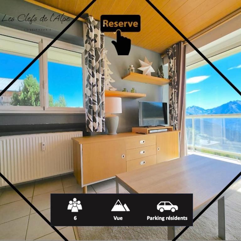 Spacieux F3 - Jolie vue sur les montagnes - Apartment mit 2 Schlafzimmern - 1