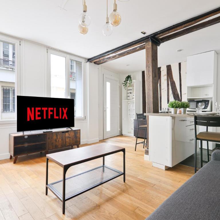 Superb Apartment Quartier Republique Free Netflix - Apartment mit 1 Schlafzimmer - 1