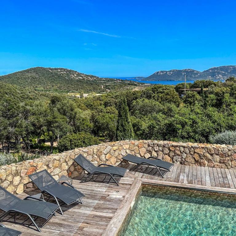 Villa Casteddu Di Porto-Vecchio - Villa mit Meerblick - 1