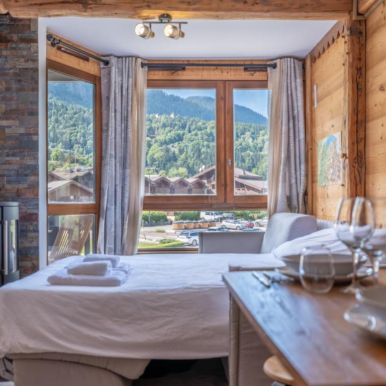 Prarion - Modern apartment 4 pax Next to Ski lift - By Cozee Rentals - Appartement 1 Chambre avec Balcon et Vue sur les Montagnes - 30