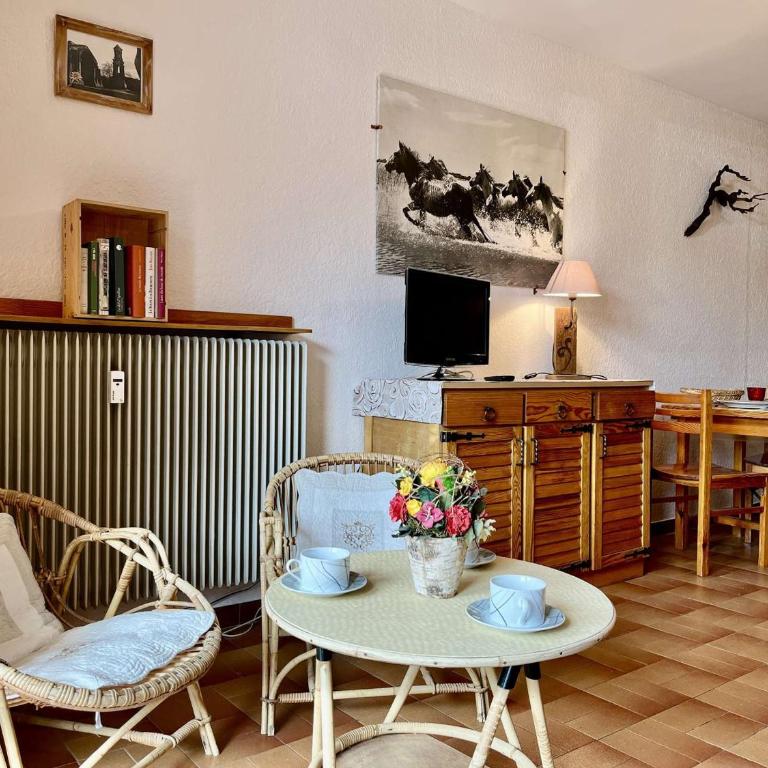 Studio confortable à Vars, 4 couchages, à 100m des pistes, proche commerces, parfait pour vacances - FR-1-330B-195 - Appartamento - 13