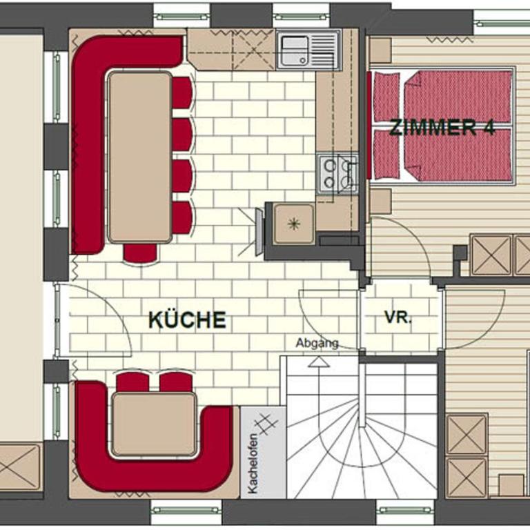 Skihütten LANG auf 1700 m in Hochkrimml, Zillertal Arena - Haus mit 6 Schlafzimmern - 19