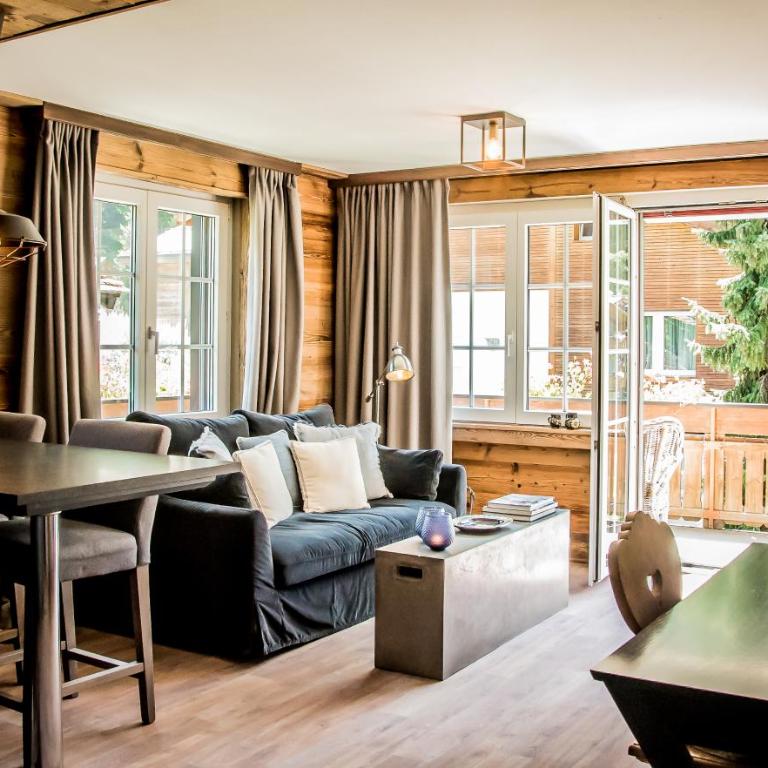 Chalet Bull Zermatt - Apartamento de 1 dormitorio con balcón y vistas a la montaña - 32
