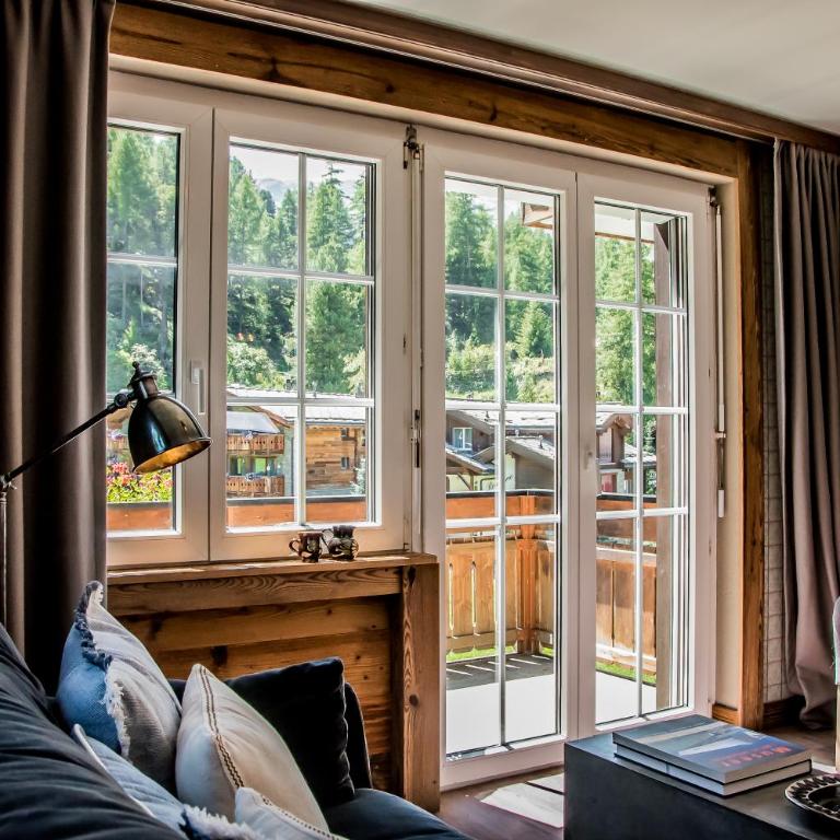 Chalet Bull Zermatt - Apartamento de 1 dormitorio con balcón y vistas a la montaña - 37