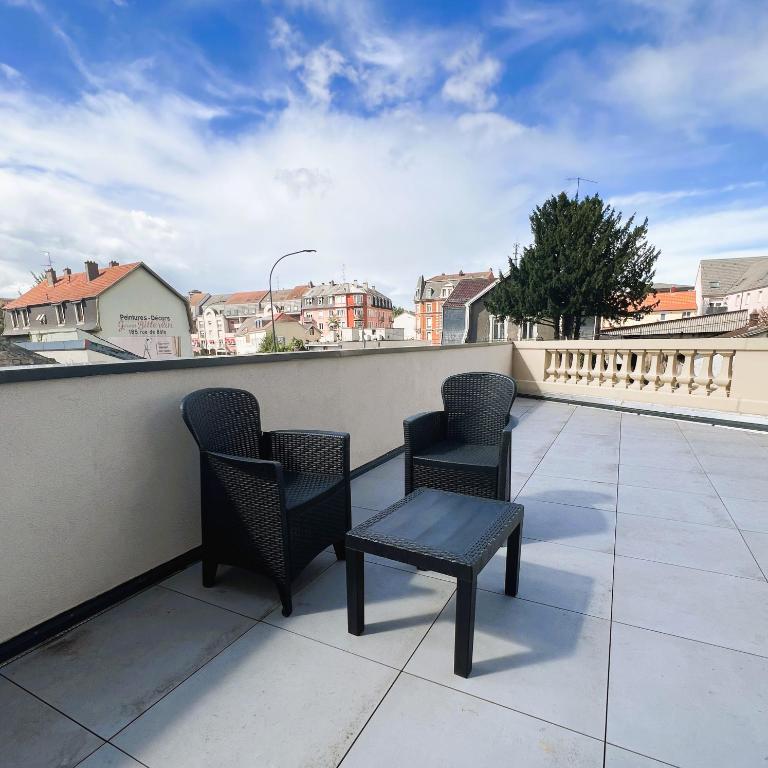 RB-1G - Joli 2 pièces au 1er étage avec terrasse 1 à 2 pers - One-Bedroom Apartment - 15