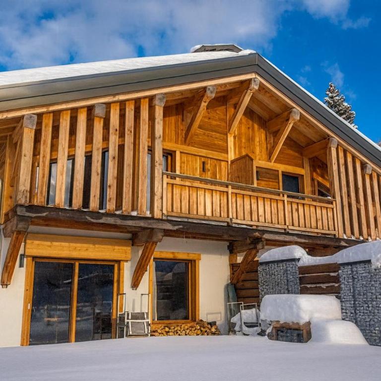 Superbe Chalet Mitoyen à Megève 7 pers Près des Pistes - Chalet 3 Chambres - 1