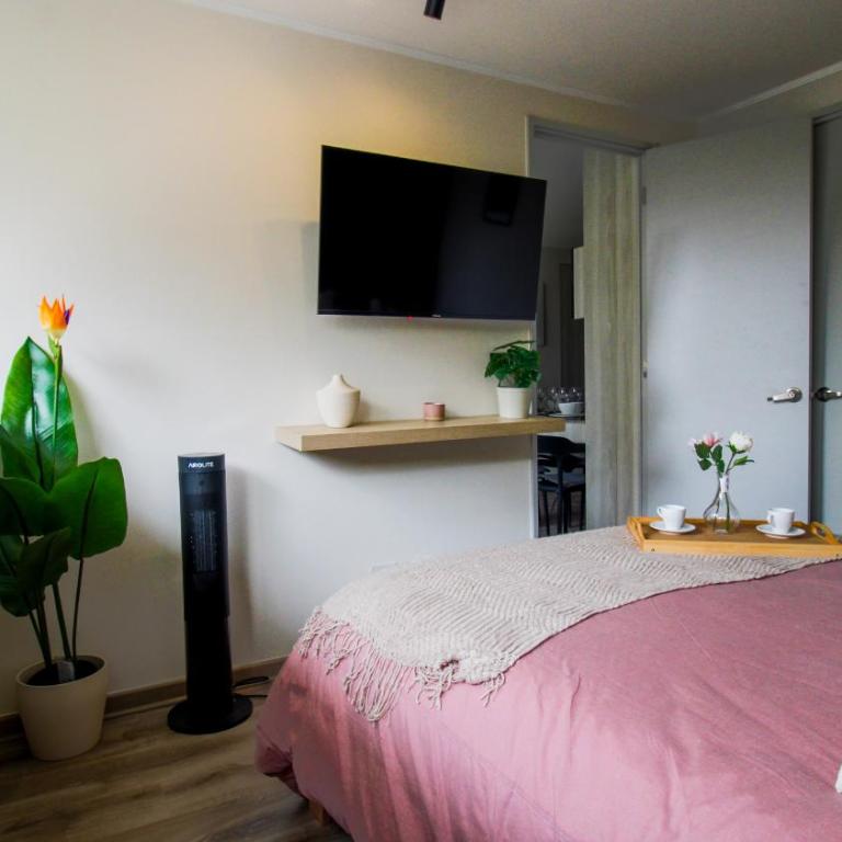 Chic, 2 dormitorio y baño, mariposa, Cerca de Parque Almagro - Apartamento de 2 dormitorios - 8