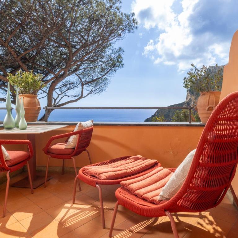 Hotel Punta Tragara - Camera Deluxe Matrimoniale con Vista Mare - 12