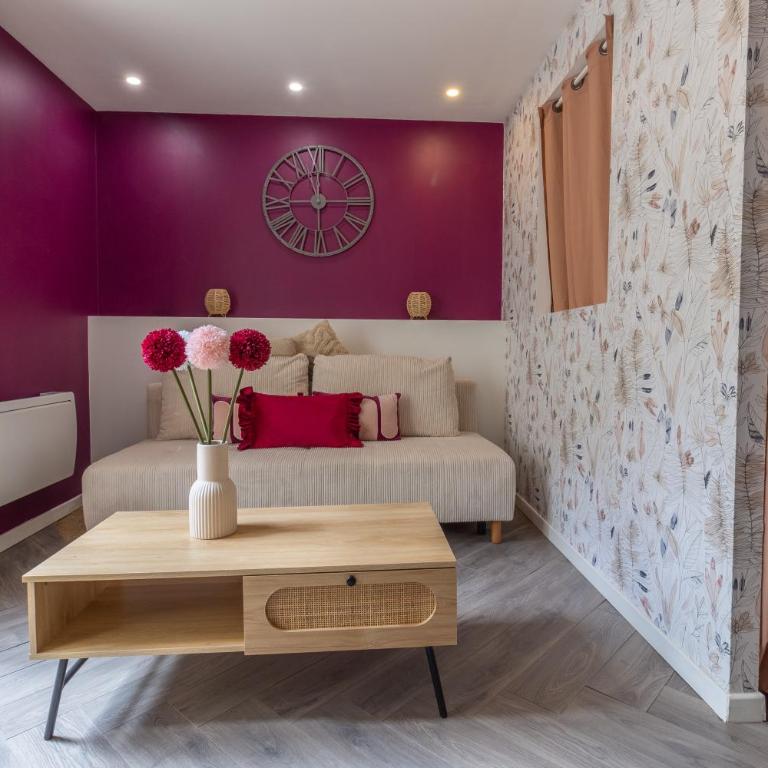 Siloé - Balnéo - Stationnement gratuit dans la rue- Gare 10 min à pied - Apartment mit 1 Schlafzimmer - 14
