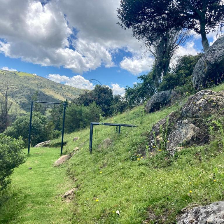 Casa de Campo, chimi, jardin, terraza, montanas, cerca termales, reserva con anticipo - Villa de 1 dormitorio - 12