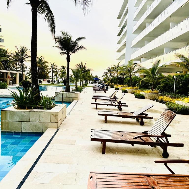 Apartamento en Cartagena con balcón en Morros - Family Two-Bedroom Apartment with View - 16