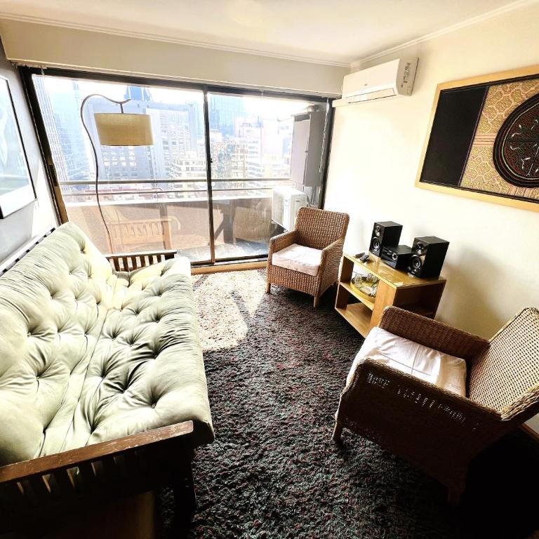 Departamento cómodo, a pasos del costanera center - Apartamento de 1 dormitorio - 16