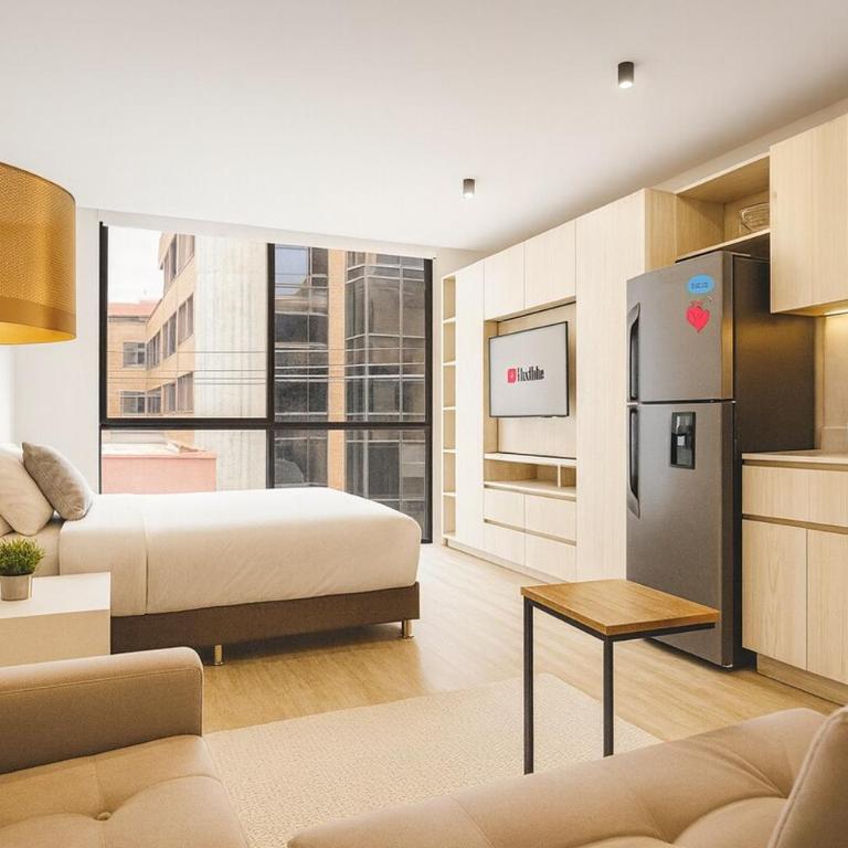 Luminous Loft Corferias I Gym & Coworking - Apartamento de 2 dormitorios - 1