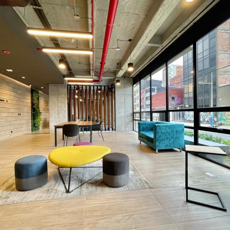 Luminous Loft Corferias I Gym & Coworking - Apartamento de 2 dormitorios - 7