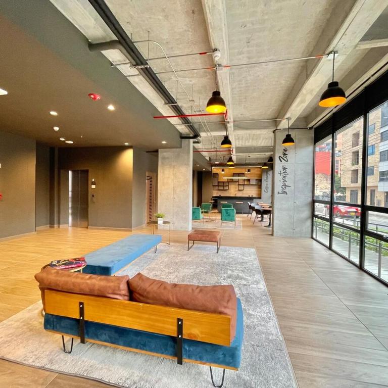 Luminous Loft Corferias I Gym & Coworking - Apartamento de 2 dormitorios - 9