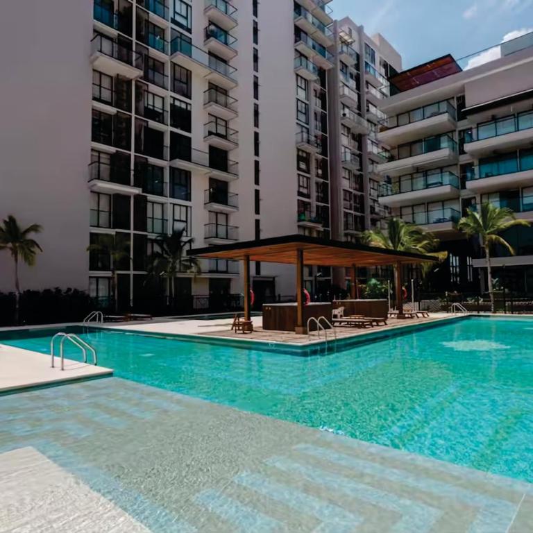 Apartamento en Santa Marta, Playa Pozos Colorados - Two-Bedroom Apartment with Partial Ocean View - 13