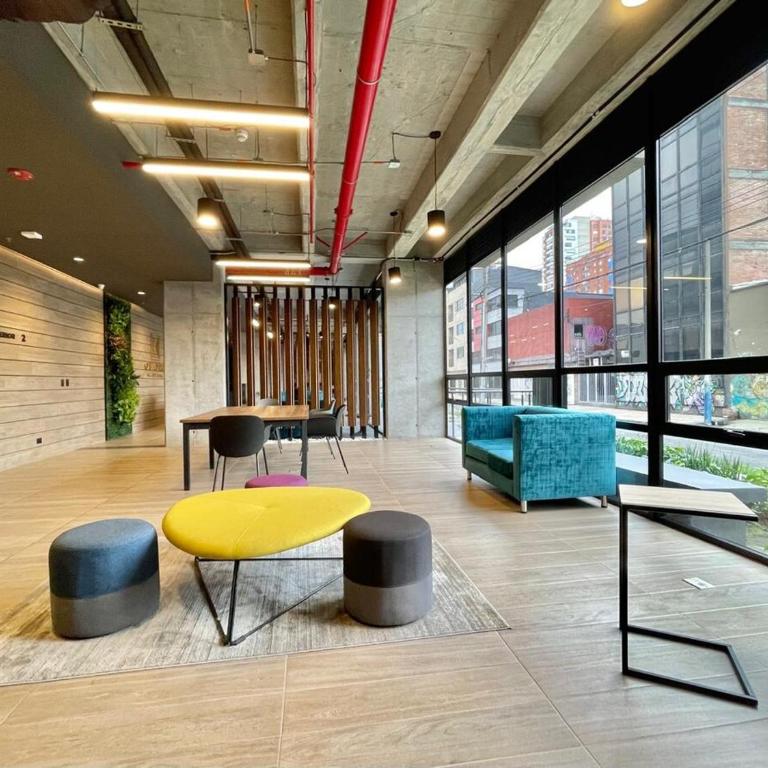 Loft in Corferias I Gym I Cowork I Terrace I Fun - Apartamento de 1 dormitorio - 27