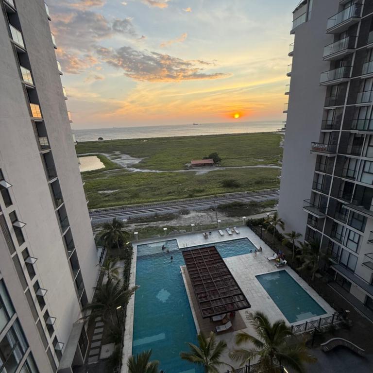 Apartamento en Santa Marta, Playa Pozos Colorados - Two-Bedroom Apartment with Partial Ocean View - 18