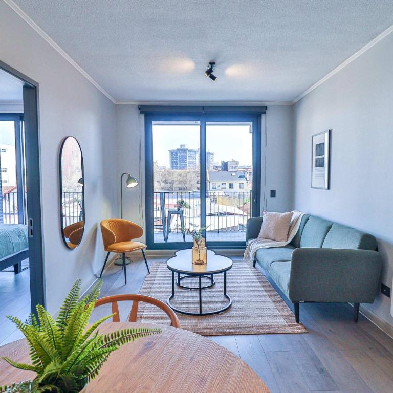 HOM I Terraza BarrioItalia Providencia Parking I FB 7 0 3 - Apartment - 2