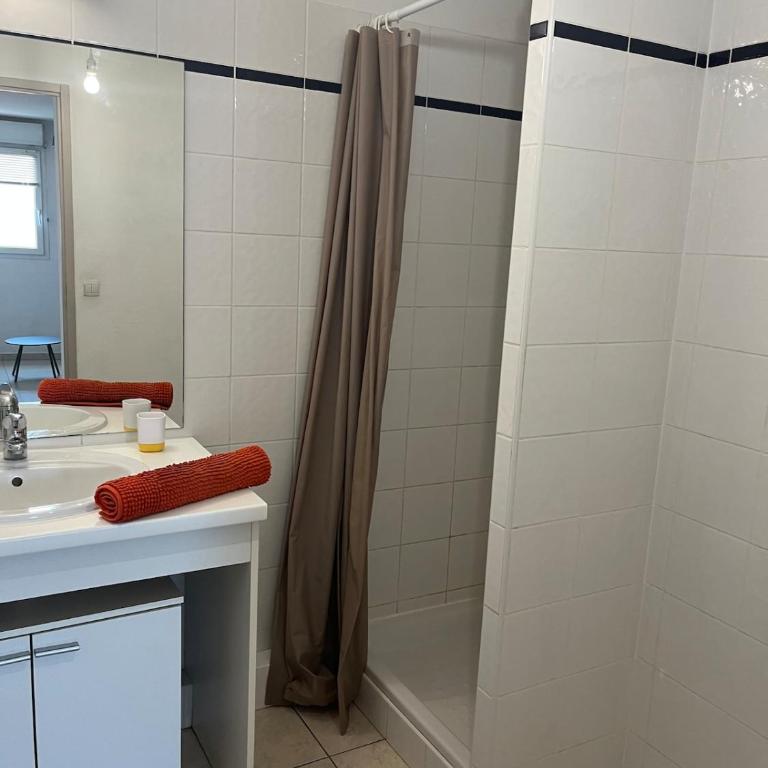F2 moderne, proche gare, terrasse et parking prive - Appartamento con 1 Camera da Letto - 6
