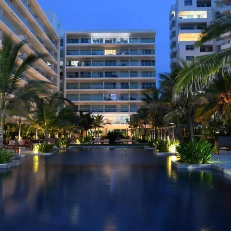 Apartamento en Morros cartagena, salida a la playa, piscinas - Apartamento de 3 dormitorios - 8