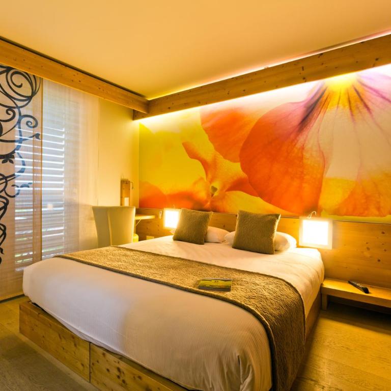 La Croix de Savoie & Spa - Chambre Double Supérieure avec Douche - 6