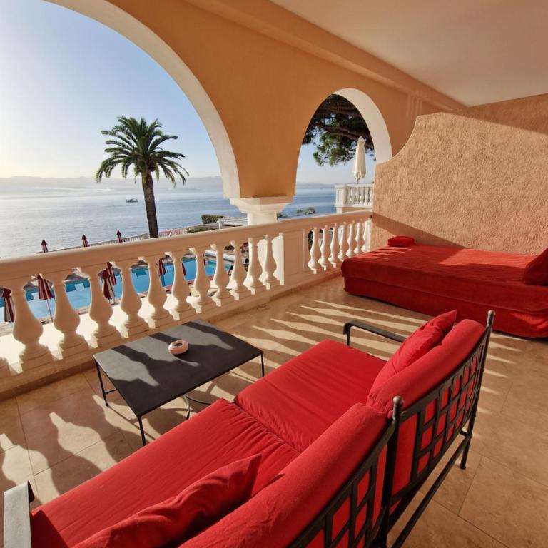 Hôtel Les Mouettes - Teritoria - Chambre Supérieure - Étage - Terrasse avec Vue sur Mer - 7